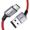 кабель USB-C To USB-A 2.0 1M RED Huawei Supercharg support QC3.0/QC2.0/SCP/FCP    US505/20527. Photo 1