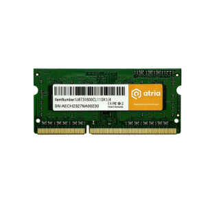 модуль пам'яті 4Gb DDR3 1600MHz sodimm UAT31600CL11SK1/4