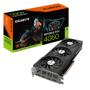 Відеокарта NVIDIA RTX4060 8GB Core:2550MHz GV-N4060GAMING OC-8GD