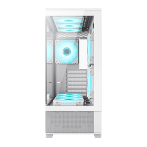 Корпус комп'ютерний Midi ATX без блока живлення  ATX,ATX, M-ATX,ITX, Tempered Glass,Mesh,USB2.0x1,U Vista AW. Photo 2