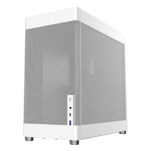 Корпус Tower ATX без блока живлення DTX,Mini-ITX  USB3.0x1,Type-C , Combo audio MeshBox PRO WT. Photo 3
