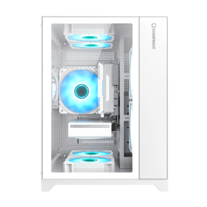 Корпус Micro-ATX без блока живлення  USB2.0x2, USB 3.0x1 Infinity Mini White. Photo 3