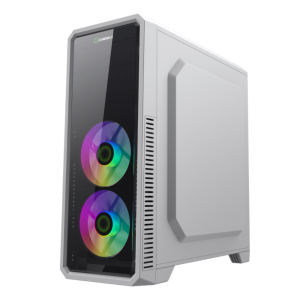 Корпус Tower ATX без блока живлення, акріл o-ATX, DTX,Mini-ITX,  1*usb 3.0 + 2* usb 2.0 G561-FRGB-WH. Photo 3