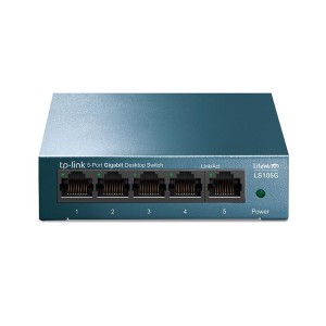 Комутатор TP-LINK LiteWave 5-Port Gigabit Desktop LS105G