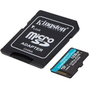 Карта пам'яті 128GB microSDXC C10 A2 Canvas Go!  170R/90W UHS-I, U3, V30 + adapter SDCG3/128GB. Photo 2 Карта пам'яті 128GB microSDXC C10 A2 Canvas Go!  170R/90W UHS-I, U3, V30 + adapter SDCG3/128GB. Photo 2