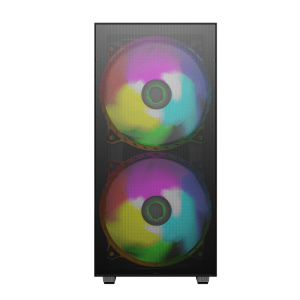 Корпус ATX  MID-Tower без блока живлення  front panel with full mesh, remote control Aero. Photo 3