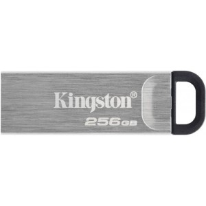 Флеш пам'ять DataTraveler Kyson 256GB USB 3.2 Silv er/Black DTKN/256GB. Photo 3