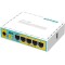 Маршрутизатор hEX PoE lite, 5xEthernet with PoE ou tput for four ports, USB, RouterOS L4 RB750UPr2. Photo 3
