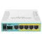 Маршрутизатор hEX PoE, 5xGE with PoE output for fo ur ports, SFP, USB, RouterOS L4 RB960PGS. Photo 2