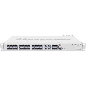 Комутатор Smart,20xSFP,4xSFP+,4xCombo(GE/SFP),1U R MC,Dual PSU,RouterOS L5 or SwitchOS (Dual Boot) CRS328-4C-20S-4S+RM. Photo 2