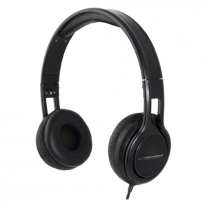 навушники з мікрофоном Serenade Black Headset EH211K