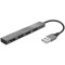 4-Портовий Концентратор Halyx Aluminium Mini USB 2 .0 Hub Halyx 4-PORT Mini USB 2.0 Hub. Photo 2