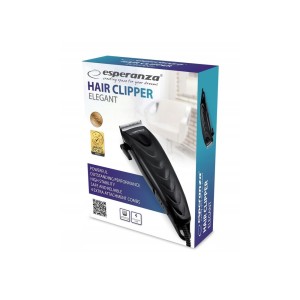 Машинка для стрижки 10 W Black, 4 насадки, сухе використання, обмінна гарантія EBC002 Hair Clipper Elegant. Photo 3