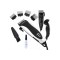 Машинка для стрижки 10W Black/Silver, 4 насадки, суха стрижка, обмінна гарантія EBC005 Hair Clipper Gallant. Photo 3
