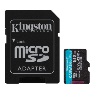 Карта пам'яті 512GB microSDXC C10 A2 Canvas Go!  170R/90W UHS-I, U3, V30 + adapter SDCG3/512GB. Photo 2