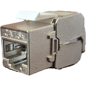 Модуль keystone RJ45 Slim, STP Cat.6A, безінструме нтальний KD-KJ2001SHC6A. Photo 2