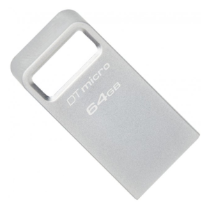 Мікрофлеш пам'ять 64GB DataTraveler Micro 200MB/s Metal USB 3.2 Gen 1 DTMC3G2/64GB