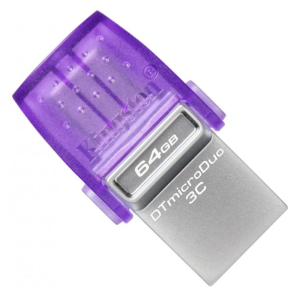 Флеш пам'ять 64GB DataTraveler microDuo 3C 200MB/s  dual USB-A + USB-C DTDUO3CG3/64GB