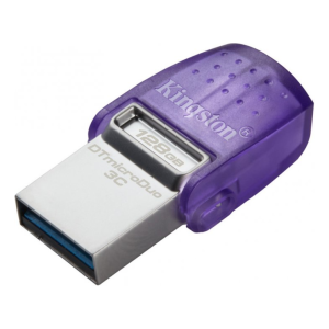 Флеш пам'ять 128GB DataTraveler microDuo 3C 200MB/ s dual USB-A + USB-C DTDUO3CG3/128GB