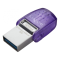Флеш пам'ять 128GB DataTraveler microDuo 3C 200MB/ s dual USB-A + USB-C DTDUO3CG3/128GB. Photo 1