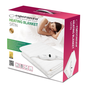 Електроковдра Satin 150*80 White  EHB002. Photo 2 Електроковдра Satin 150*80 White  EHB002. Photo 2