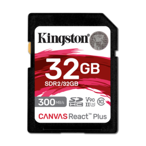 Карта пам'яті 32GB SDXC UHS-II Canvas React Plus  280R/100W U3, V60 for Full HD/4K SDR2/32GB