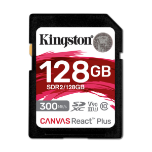 Карта пам'яті 128GB SDXC UHS-II Canvas React Plus  280R/100W U3, V60 for Full HD/4K SDR2/128GB