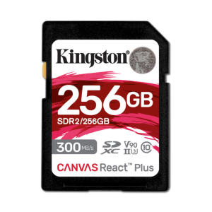 Карта пам'яті 256GB SDXC UHS-II Canvas React Plus  280R/150W U3, V60 for Full HD/4K SDR2/256GB