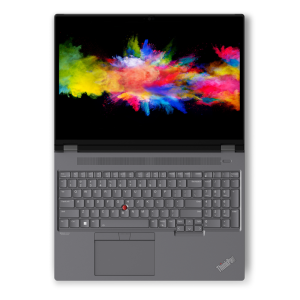 ноутбук 16WQXGAM/i7-12850HX/32/1TB/RTXA 4500 16GB/ W11P/FP/BL/Black ThinkPad P16 G1 T. Photo 2