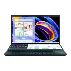 ноутбук 15.6_4KOledT/i9-12900H/32/1TB SSD/RTX3070  Ti 8GB/W11P/Bl/BackpackCelestial Blue UX582ZW-H2008X