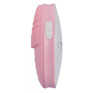 Очищуюча щітка для обличчя Pink, живлення від бата рейок 2*ААА, обмінна гарантія EBM004 Face Cleaner Bliss. Photo 3