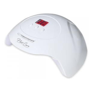 Лампа для манікюру 36 Вт, USB, датчик руху, диспле й часу, обмінна гарантія UV LED Lamp EBN010. Photo 2