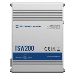 Комутатор Teltonika TSW200 8хGe, 2XSFP Poe+ TSW200000010