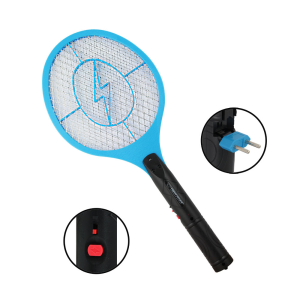 Мухобійка електрична 3W,акумулятор 4V 400mAH, діам етр 21,5 см, довжина 50,6 см, обмінна гарантія EHQ009 Insect Killer Swatter