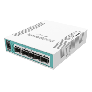 Комутатор Cloud Router Switch 106-1C-5S (RouterOS  L5), desktop enclosure CRS106-1C-5S