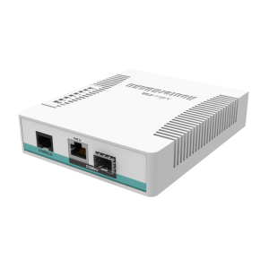 Комутатор Cloud Router Switch 106-1C-5S (RouterOS  L5), desktop enclosure CRS106-1C-5S. Photo 2