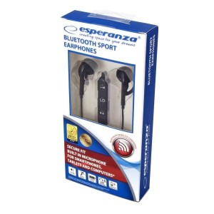 Навушники Wireless Sport Earphones EH187 Black EH187K Black. Photo 2