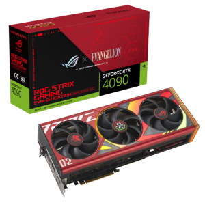 Відеокарта NVIDIA RTX 4090 ROG/STRIX/OC/EVA/02/EDITION/24GB/GDDR6X ROG-STRIX-RTX4090-O24G-EVA02ED