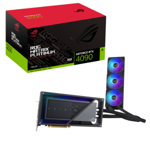 Відеокарта NVIDIA RTX 4090 ROG/MATRIX/PINNAKLE/GAMING/24GB/GDDR6X ROG-MATRIX-RTX4090-P24G-GAMING