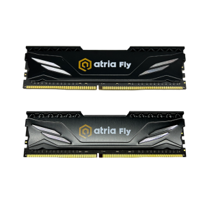 модуль пам'яті 32Gb DDR4 3600MHz  Atria Fly Black (2x16) UAT43600CL18BK2/32