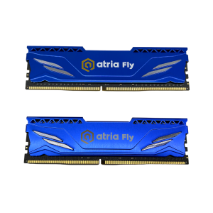 модуль пам'яті 32Gb DDR4 3600MHz  Atria Fly Blue (2x16) UAT43600CL18BLK2/32