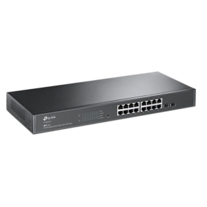 18-портовий гігабітний розумний комутатор JetStrea m із 16-портовою підтримкою PoE+ TL-SG2218P. Photo 2