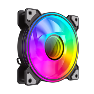 Кулер для корпусу 120mm*4 KIT  ARGB fan DRH400. Photo 2