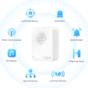 Розумний хаб із дзвінком TP-Link, Tapo H100 Tapo H100. Photo 2 Розумний хаб із дзвінком TP-Link, Tapo H100 Tapo H100. Photo 2