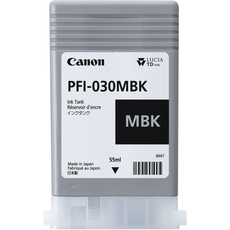 Витратні матеріали для друкувальних пристроїв CANON PFI-030 Matte Black (55ml) (3488C001AA)