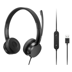 Гарнітура Lenovo USB-A Wired Stereo On-Ear Headset USB Wired Stereo Headset. Photo 2
