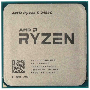Процесор AMD Ryzen 5 2400G Socket AM4/3.6GHz tray Ryzen 5 2400G Tray s-AM4