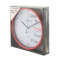 Настінний годинник Wall Clock Prague Red, пластико ва рамка та циферблат, діаметр 20 см EHC014R CLOCK PRAGUE RED. Photo 2