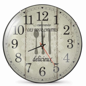 Настінний годинник Wall Clock San Paris, художній  дизайн, діаметр 30 см EHC018P WALL CLOCK PARIS