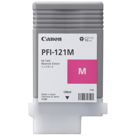 Витратні матеріали для друкувальних пристроїв CANON PFI-121 Magenta (130 ml) (6267C001AA)